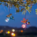 2Pk Bouncing Solar Bug Light Great Hanging Solar Powered Bright Fun Garden Decor