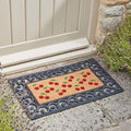 Cherries Insert Doormat 53 x 23cm Decoir Indoor Or Outdoor Mat