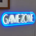Game Zone Cool Neon Bright Sign Fun Home Indoor Decor USB Powered Gaming Sign