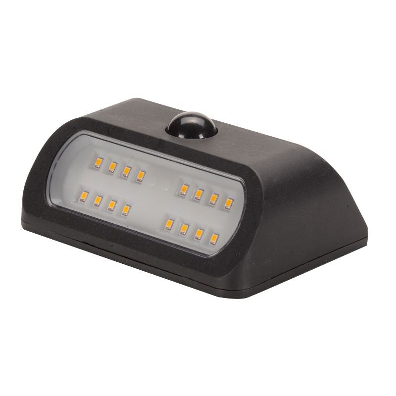 Sentinel Super Bright Solar Powered LED PIR Outdoor Garden Security Wall Light