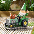 Woodland Farmer Wilf Cute Decorative Garden Gnome Resin Ornament Ideal Gift