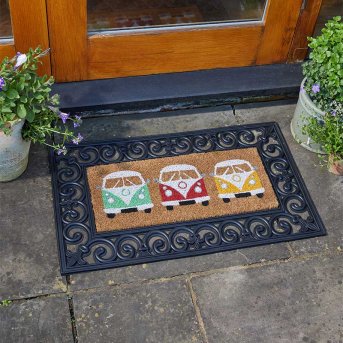 VanFest Insert Doormat 53 x 23cm Decoir Indoor Or Outdoor Mat