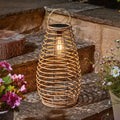 Venus Garden Solar Powered Stunning Rattan Hanging / Table Top Lantern