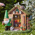 Woodland Wilf's Shed Cute Decorative Garden Gnome Resin Ornament Gift Wilf Shed