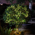 100 LED Warm White Solar Powered Firefly String Garden Lights Fairy Lights